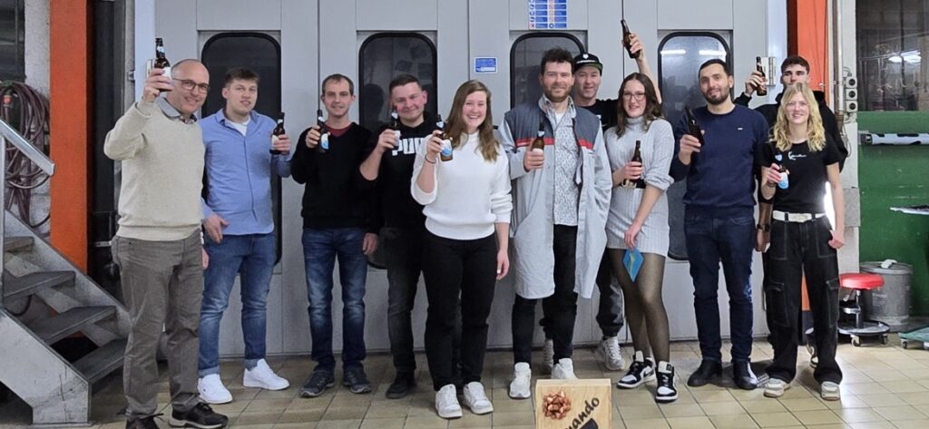 Das Glanzmann Team...
