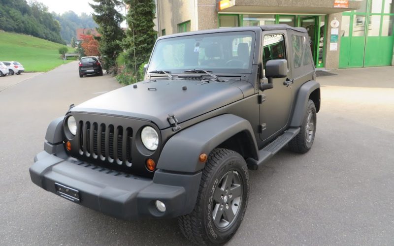 Jeep Wrangler Umlackierung Nachher